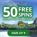 Gaming Club Casino $350 bonus and 50 free spins
