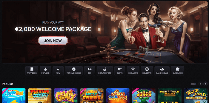 Play 350 free spins at Casinova 