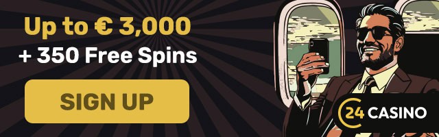 Sign up at 24Casino and get free spins! 